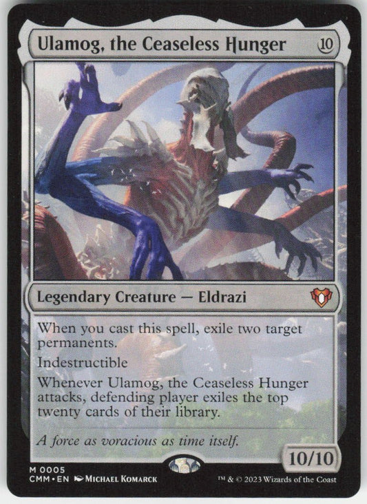Ulamog, the Ceaseless Hunger M Commander Masters 5 NM