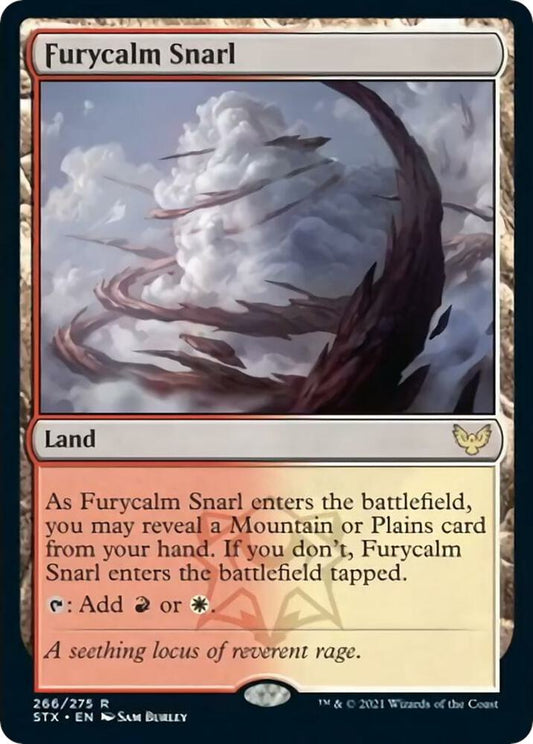 Furycalm Snarl 266 Rare Strixhaven: School of Mages NM/M