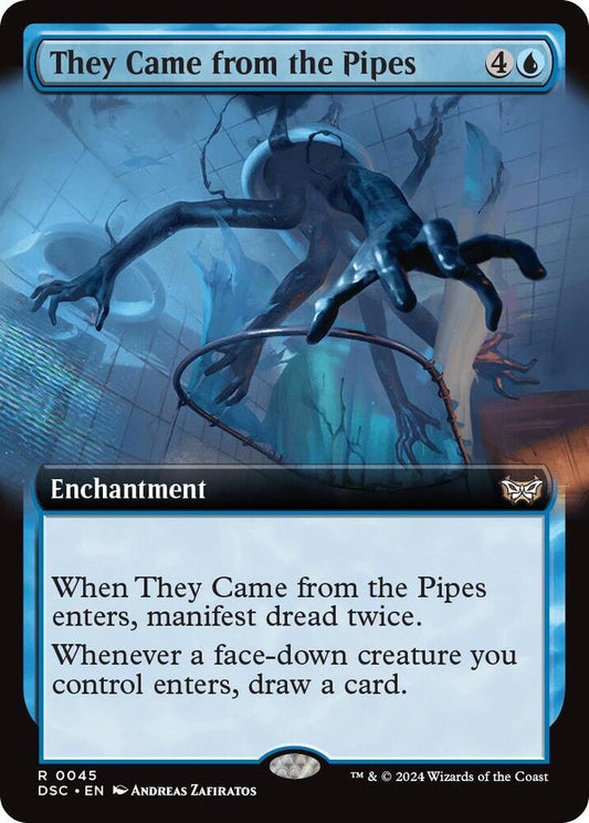 They Came from the Pipes (Extended Art) 45 Commander: Duskmourn: House of Horror NM/M
