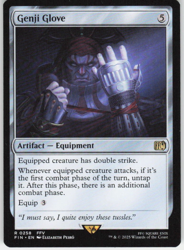 Genji Glove R FINAL FANTASY 258 NM