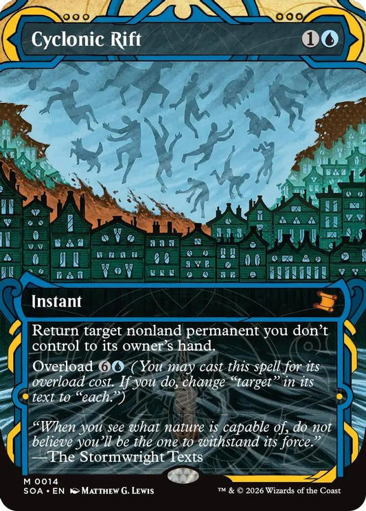 Cyclonic Rift 14 Mythic Secrets of Strixhaven: Mystical Archive NM/M