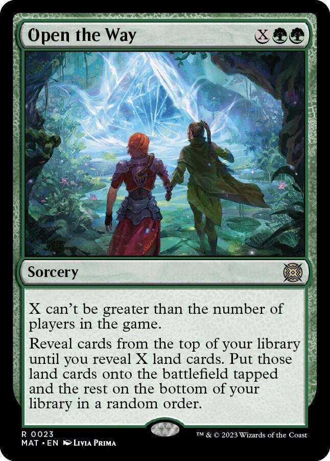 Open the Way 23 Rare March of the Machine: The Aftermath NM/M