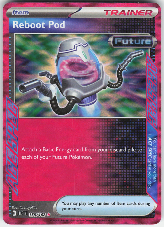 Reboot Pod ACE SPEC Rare SV05: Temporal Forces 158/162 NM