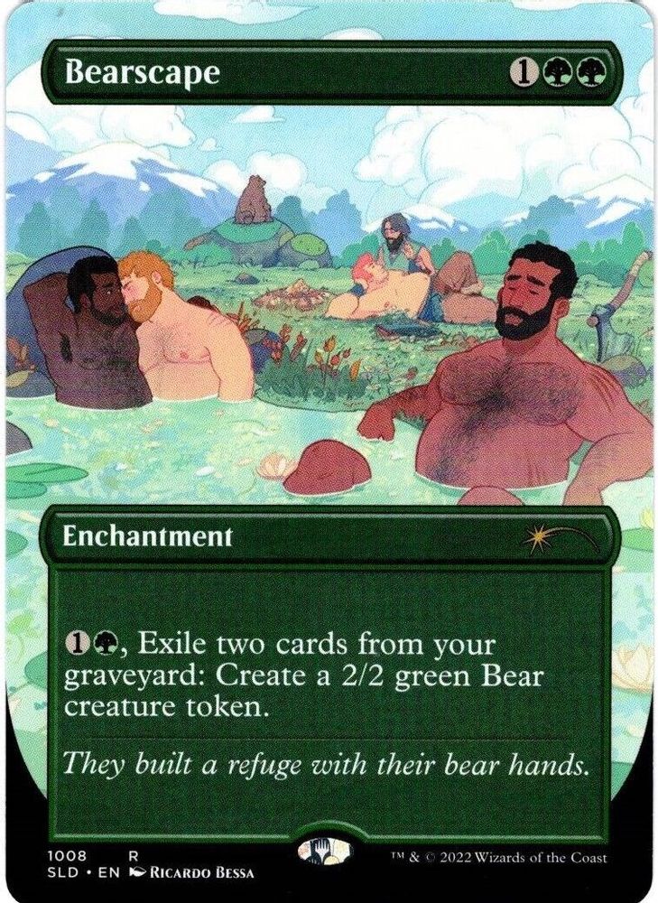 Bearscape 1008 Rare Foil Secret Lair Drop Series NM/M