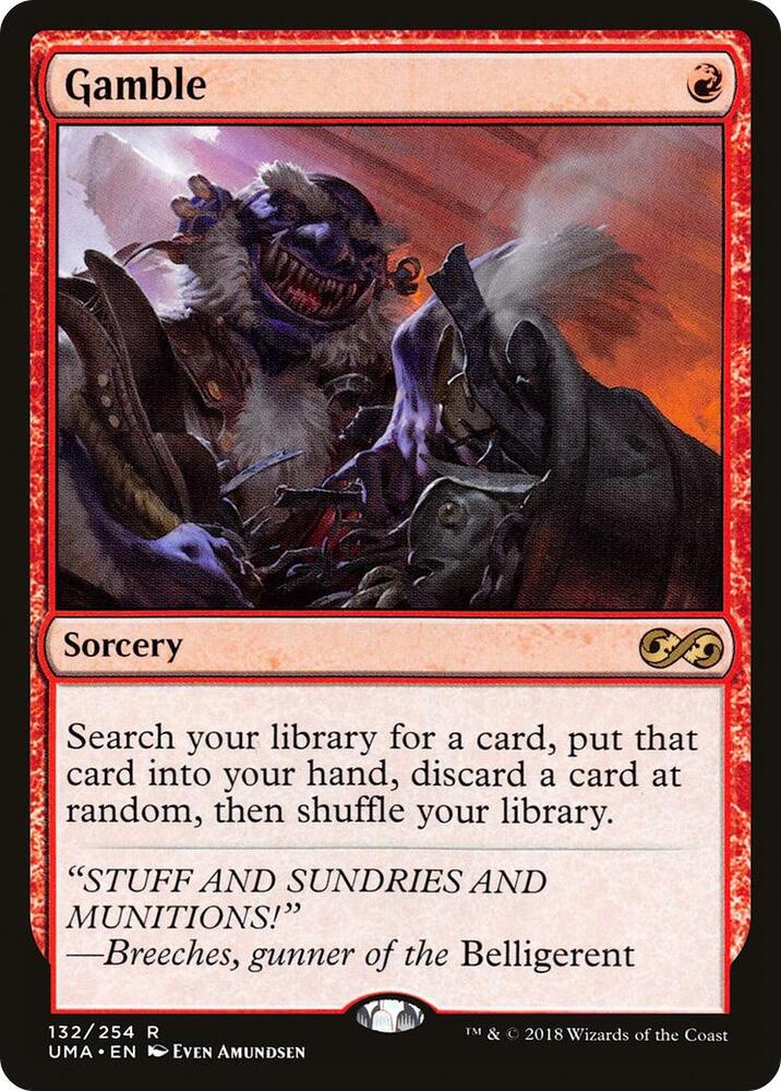 Gamble 132 Rare Ultimate Masters NM/M