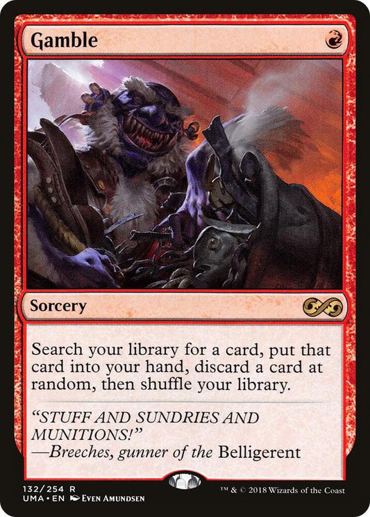 Gamble 132 Rare Ultimate Masters NM/M