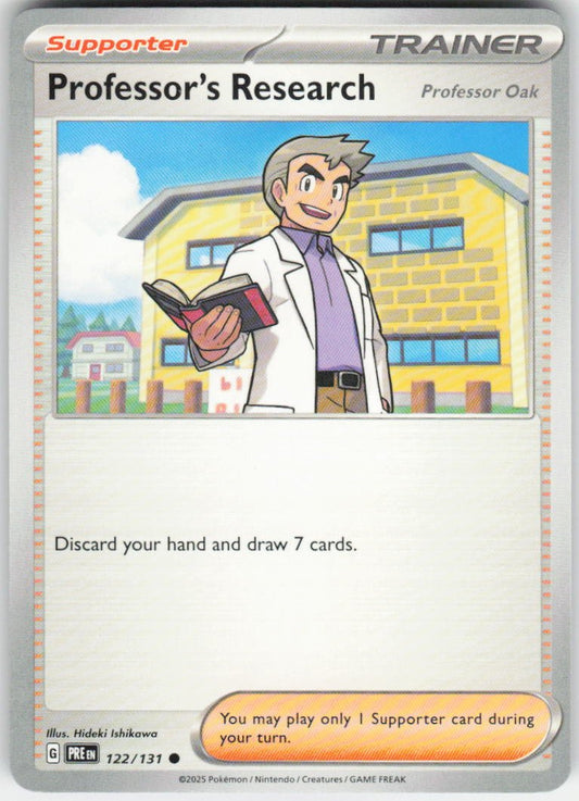 Professor's Research [Professor Oak] Common SV: Prismatic Evolutions 122/131 NM