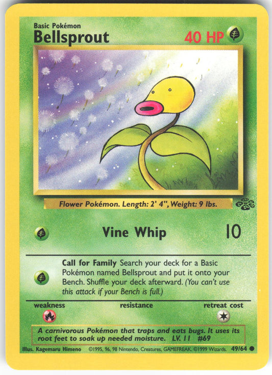 Bellsprout 49/64 Common Jungle Unlimited NM/LP