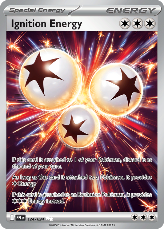Ignition Energy 124/094 Ultra Rare Phantasmal Flames NM/M