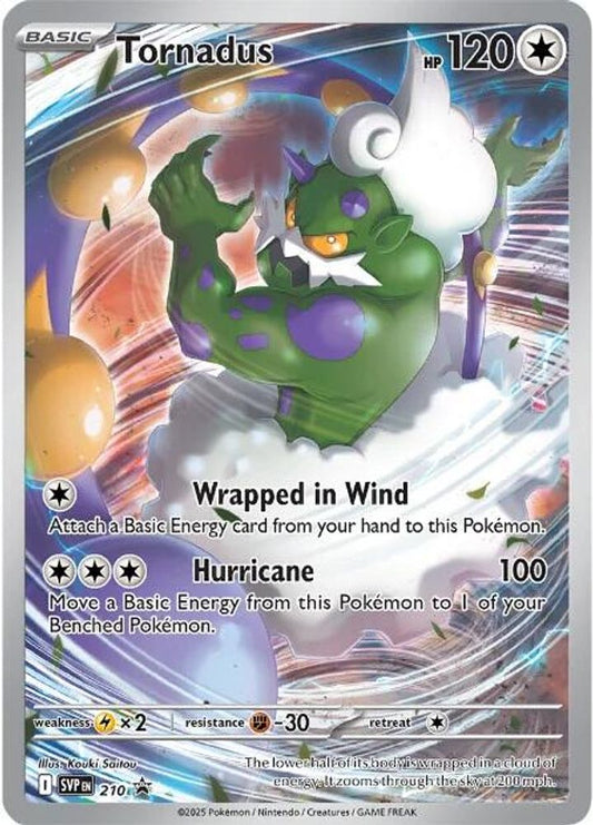 Tornadus 210 Promo Scarlet & Violet Promo Holo NM/M