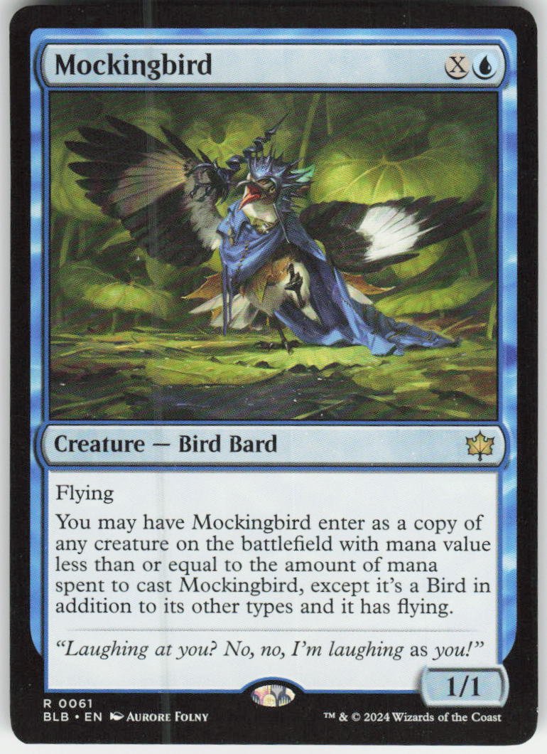 Mockingbird R Bloomburrow 61 NM