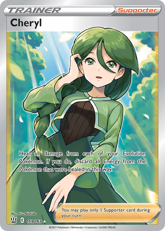 Cheryl 159/163 Ultra Rare Battle Styles NM/M