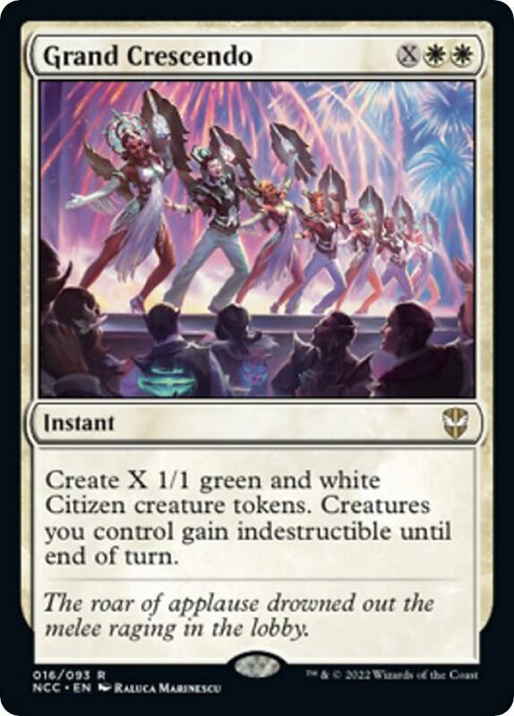 Grand Crescendo 16 Rare Commander: Streets of New Capenna NM/M
