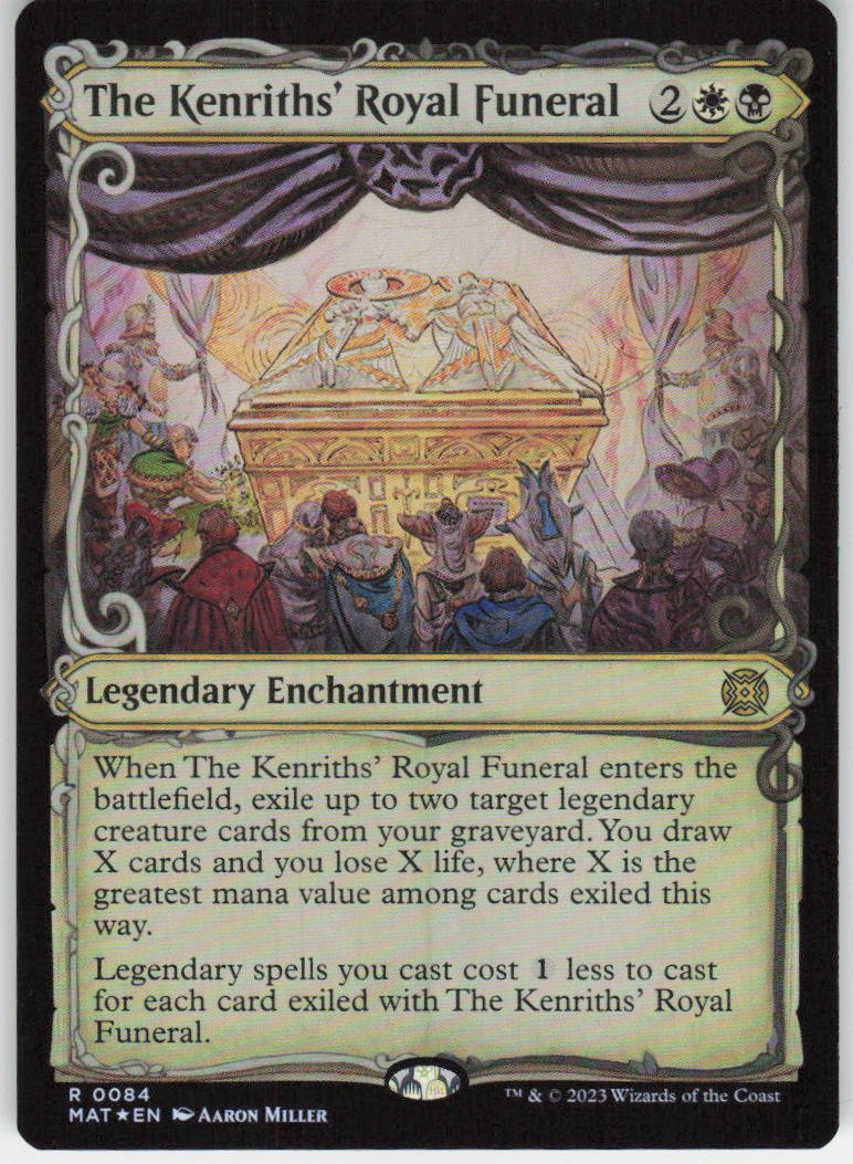 The Kenriths' Royal Funeral (Showcase) R March of the Machine: The Aftermath 84 NM