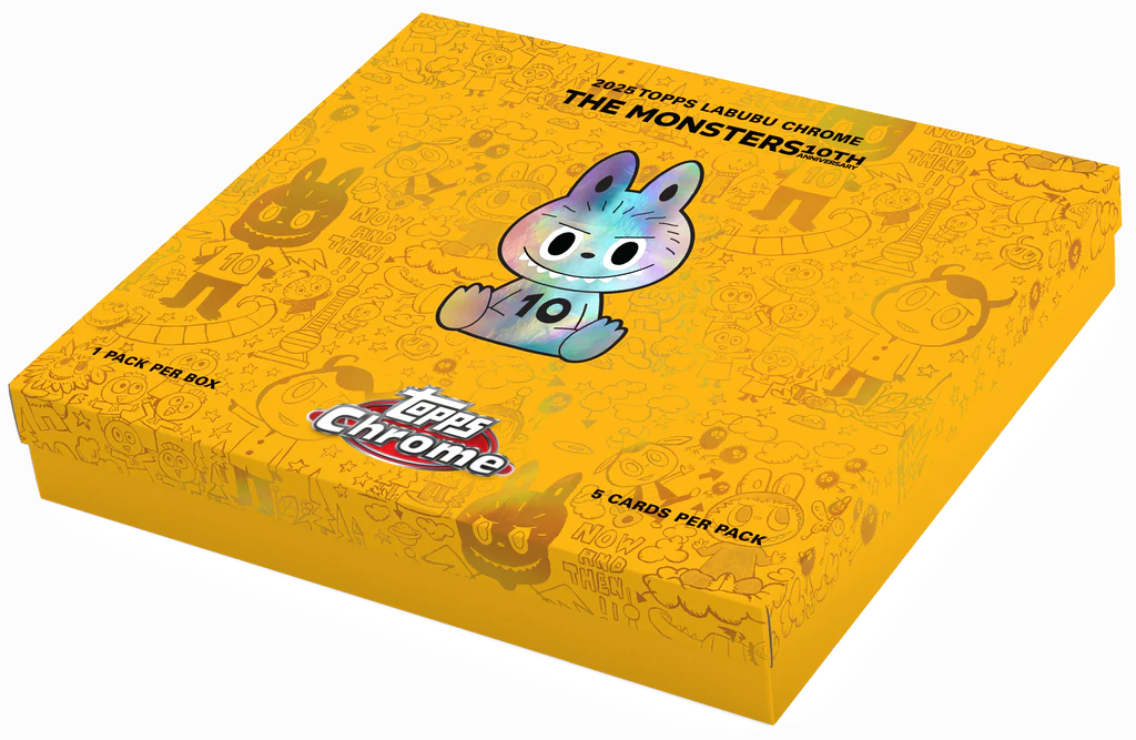 Topps Labubu Chrome 10th Anniversary 2025