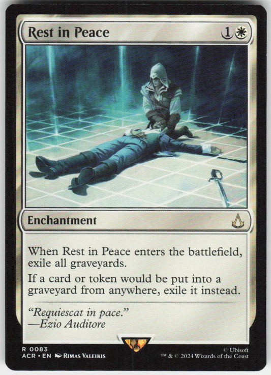 Rest in Peace R Universes Beyond: Assassin's Creed 83 NM