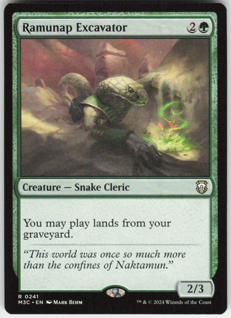 Ramunap Excavator R Commander: Modern Horizons 3 241 NM