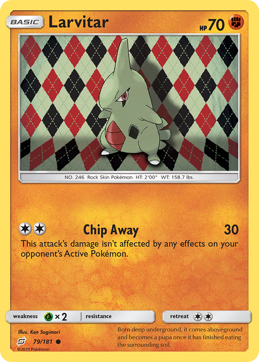Larvitar 79/181 Common Team Up NM/LP