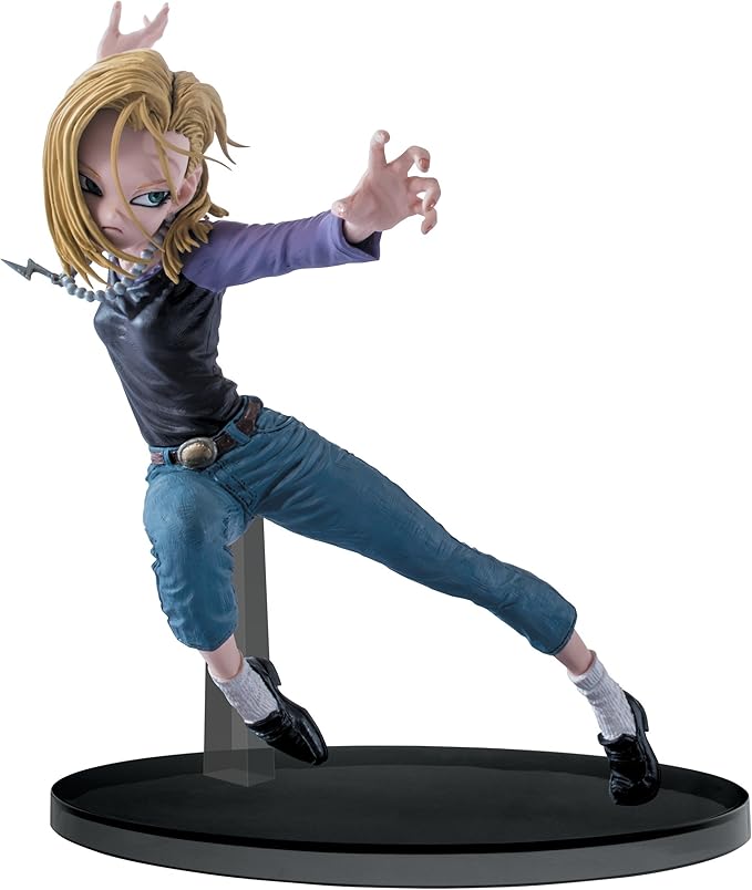 Banpresto Dragon Ball Z Scultures Tenkaichi Budokai 6 Figure NO BOX – Android 18