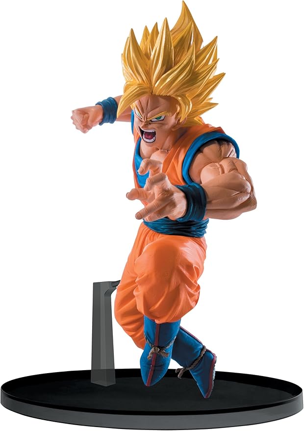 Banpresto Dragon Ball Z Scultures Tenkaichi Budokai 6 Figure NO BOX – Super Saiyan 2 Son Goku