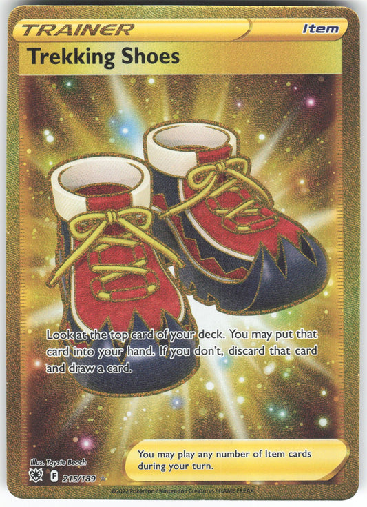 Trekking Shoes (Secret) Secret Rare SWSH10: Astral Radiance 215/189 NM