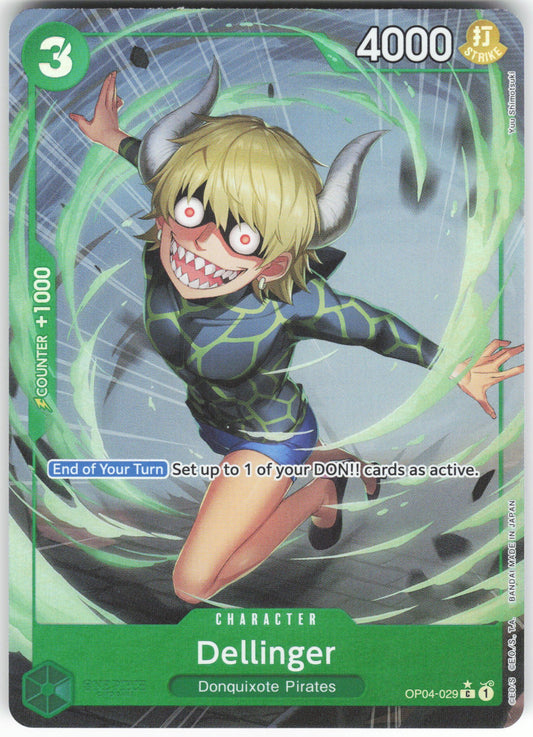Dellinger (Full Art) C Premium Booster -The Best- OP04-029 NM