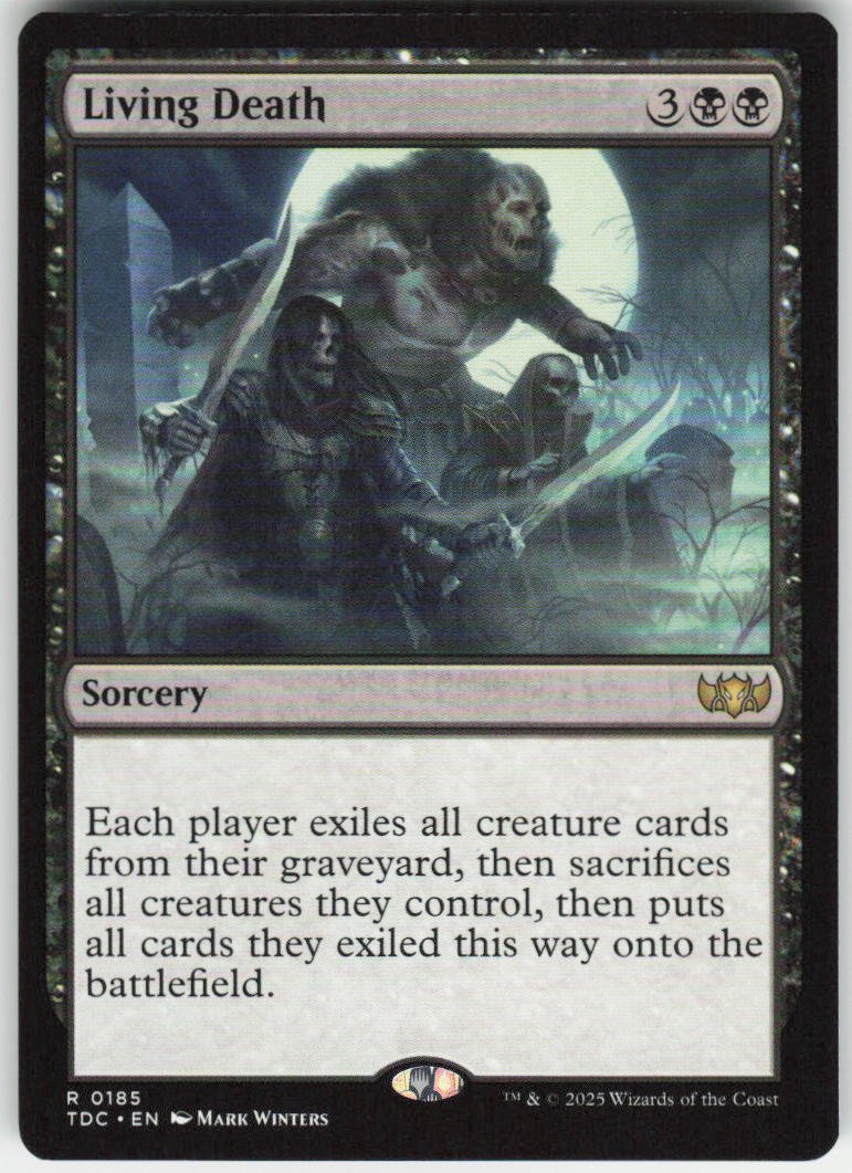 Living Death R Commander: Tarkir: Dragonstorm 185 NM