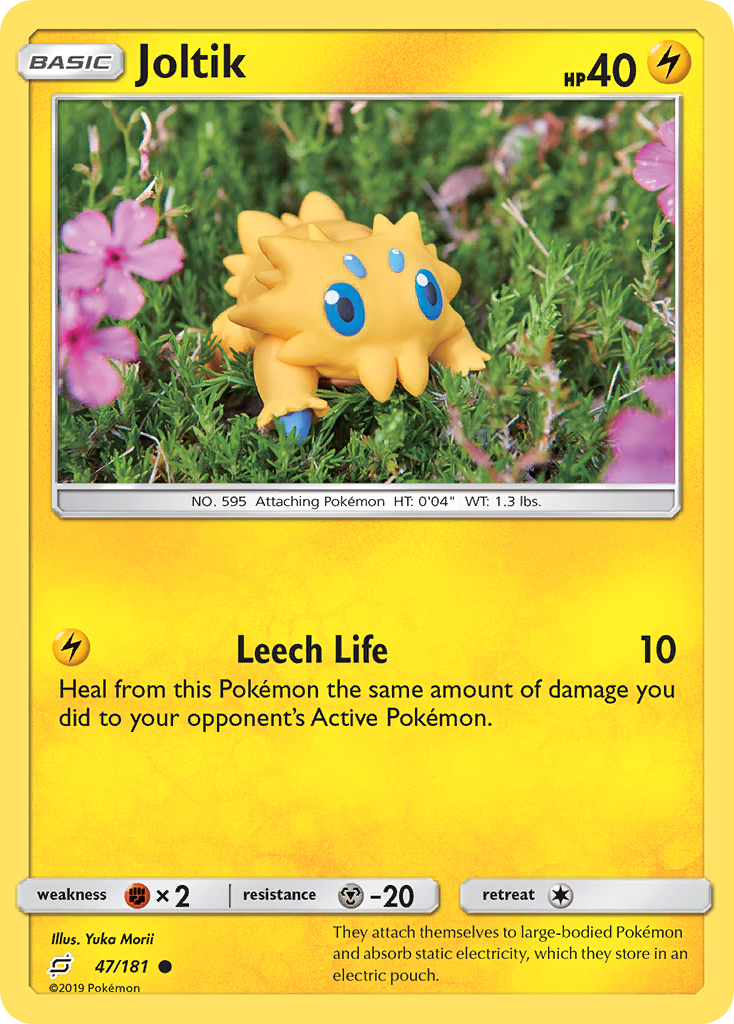 Joltik 47/181 Common Team Up NM/LP