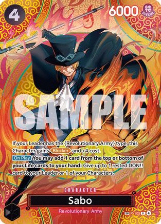 Sabo (P-105) (SP) P-105 Promo Adventure on Kami's Island NM/M