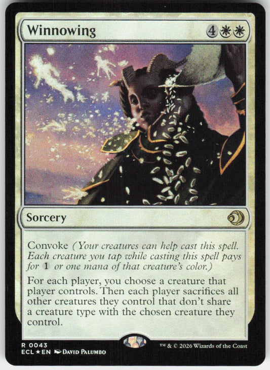 Winnowing (Foil) R Lorwyn Eclipsed 43 NM