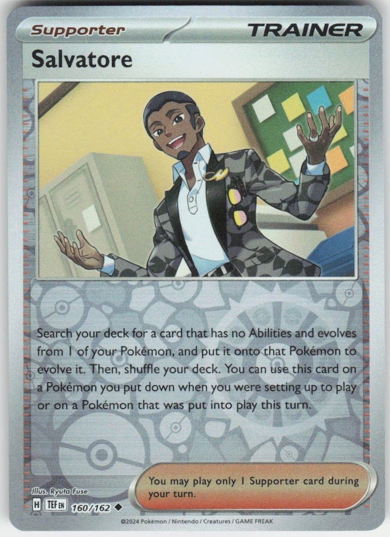 Salvatore - Uncommon SV05: Temporal Forces 160/162 NM Rev Holo