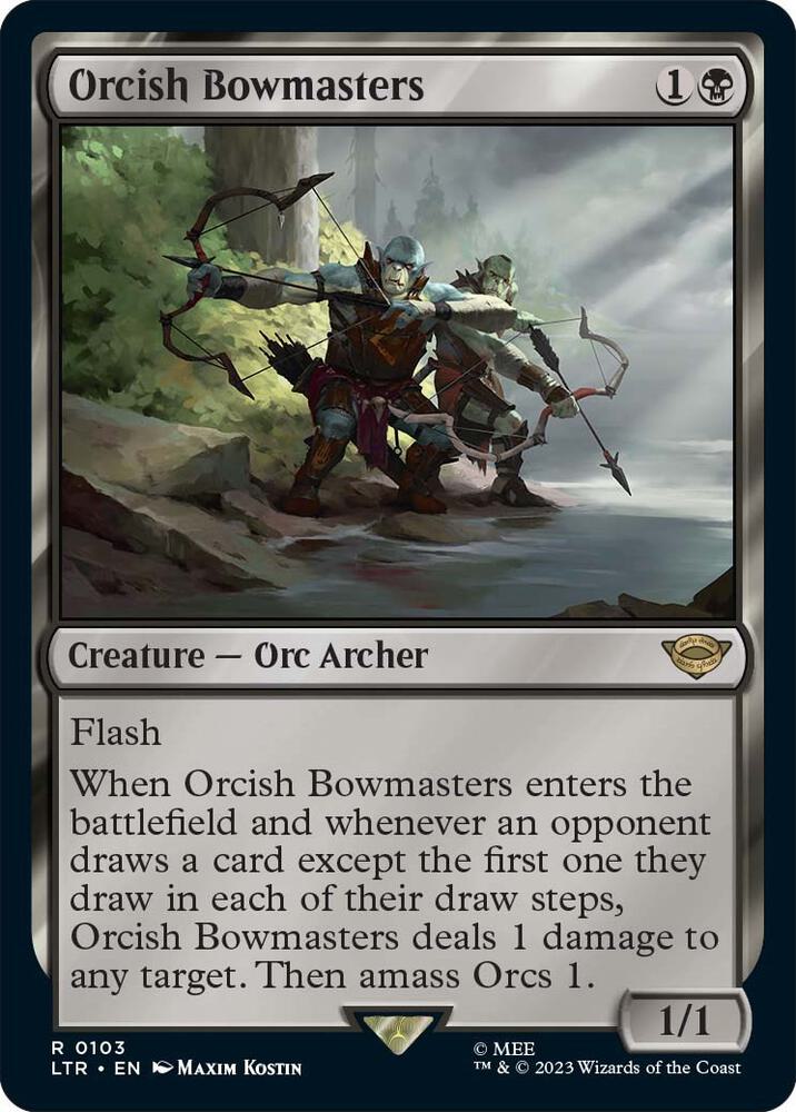 Orcish Bowmasters 103 Universes Beyond: The Lord of the Rings: Tales of Middle-earth NM/M