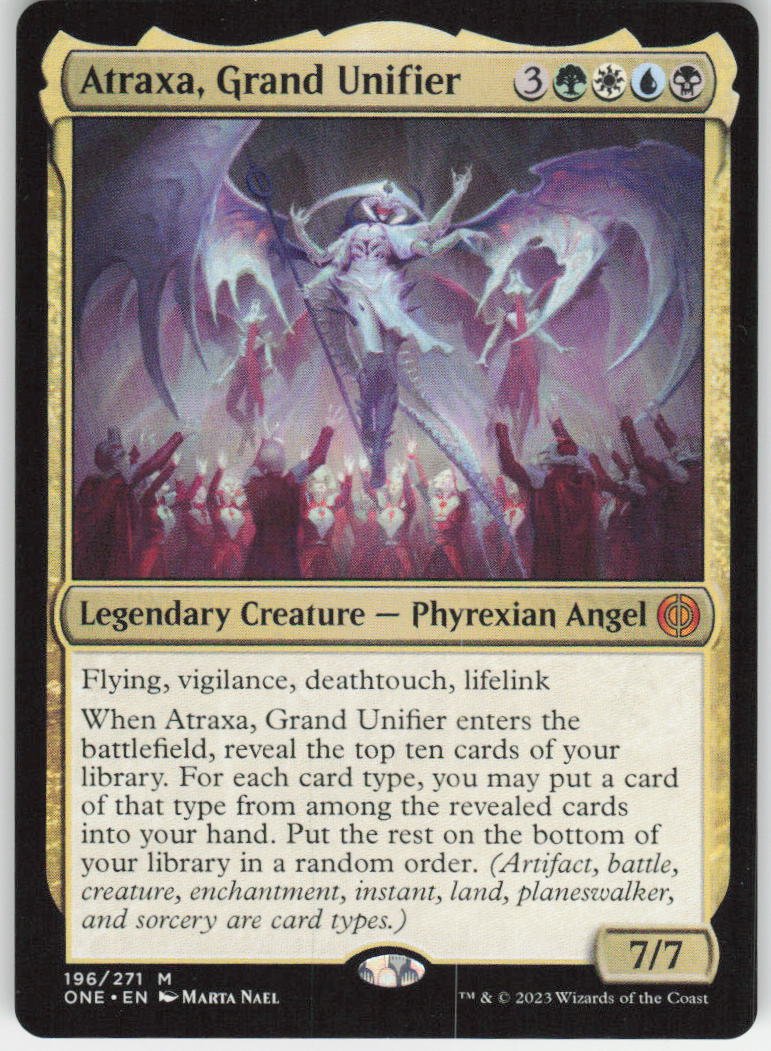 Atraxa, Grand Unifier M Phyrexia: All Will Be One 196 NM
