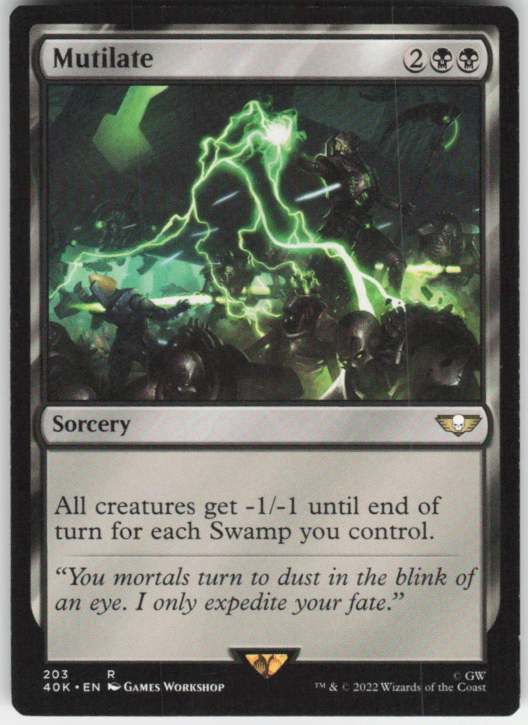 Mutilate R Universes Beyond: Warhammer 40,000 203 NM