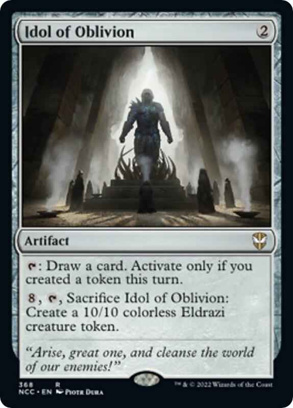 Idol of Oblivion 368 Rare Commander: Streets of New Capenna NM/M