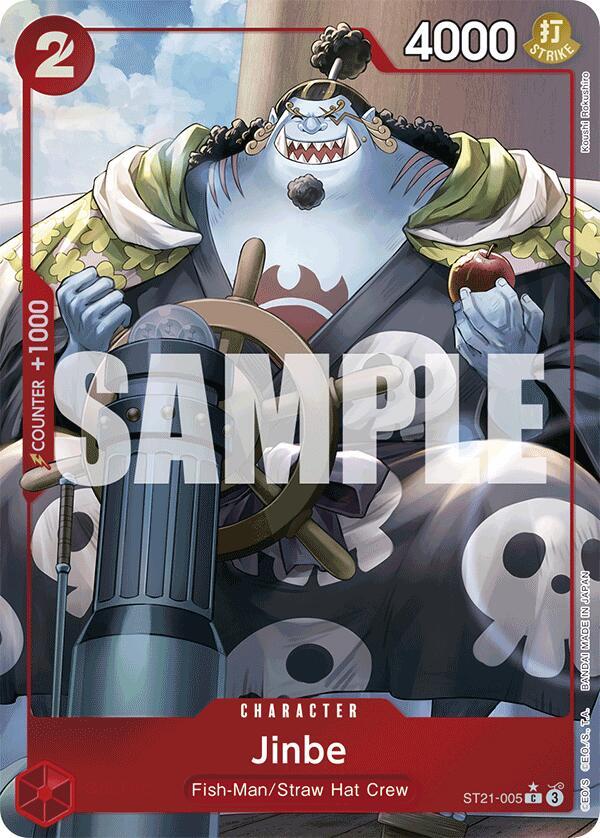 Jinbe (Parallel) ST21-005 Common Starter Deck EX: Gear 5 NM/M