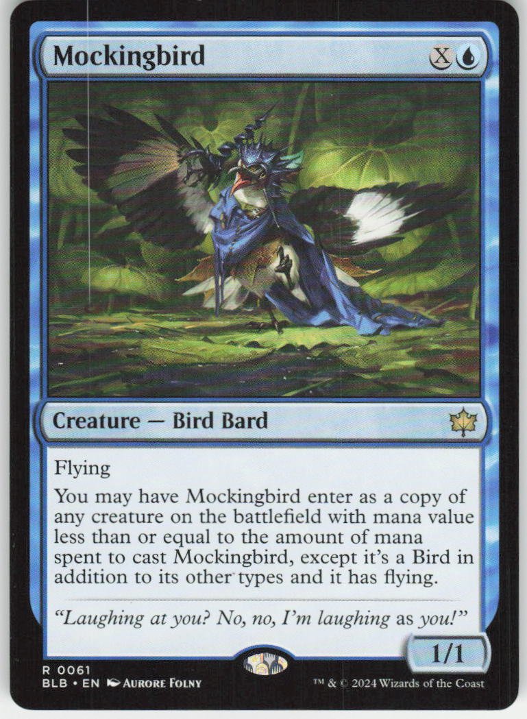 Mockingbird R Bloomburrow 61 NM
