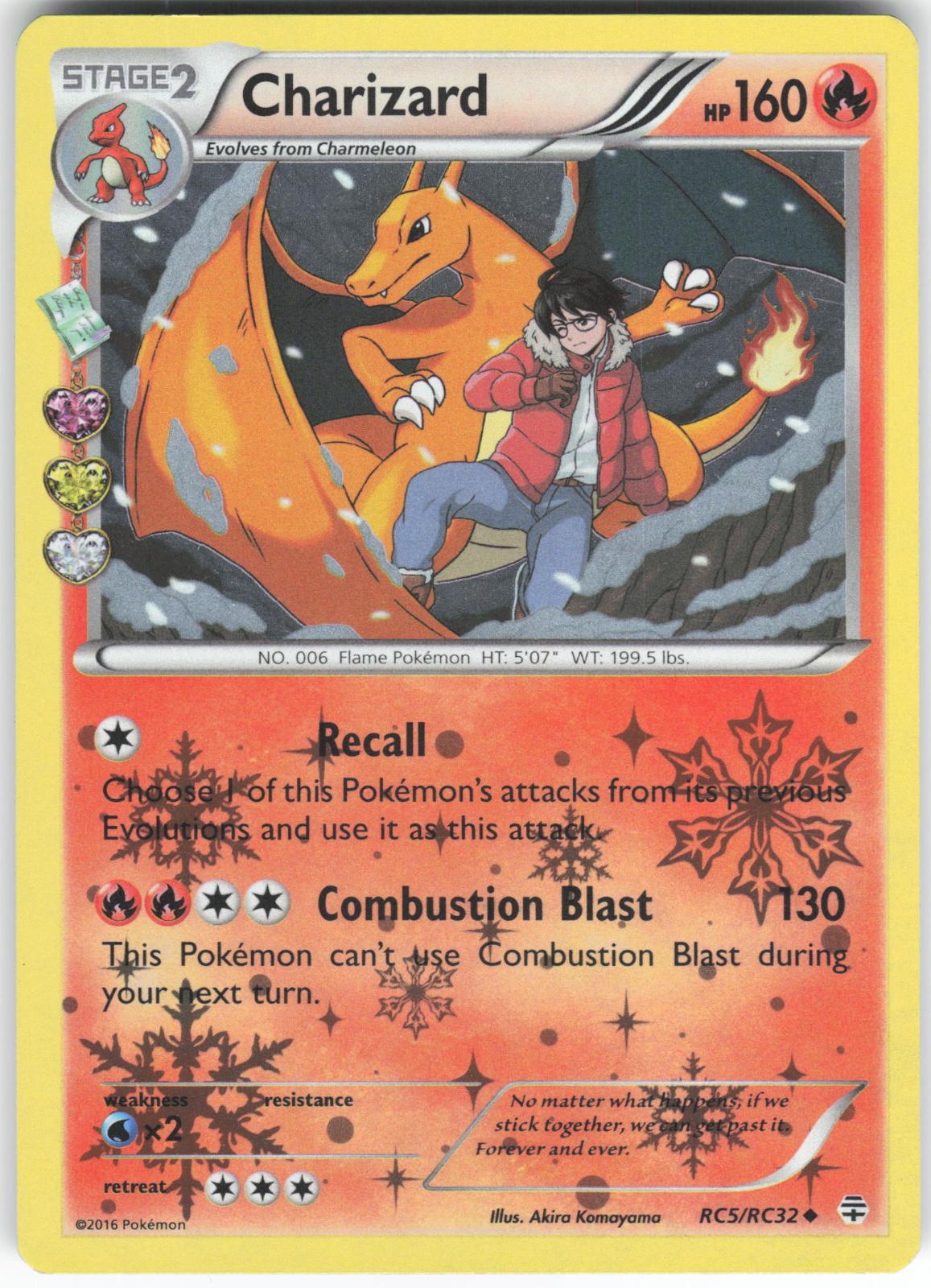Charizard RC5/RC32 Uncommon Generations LP
