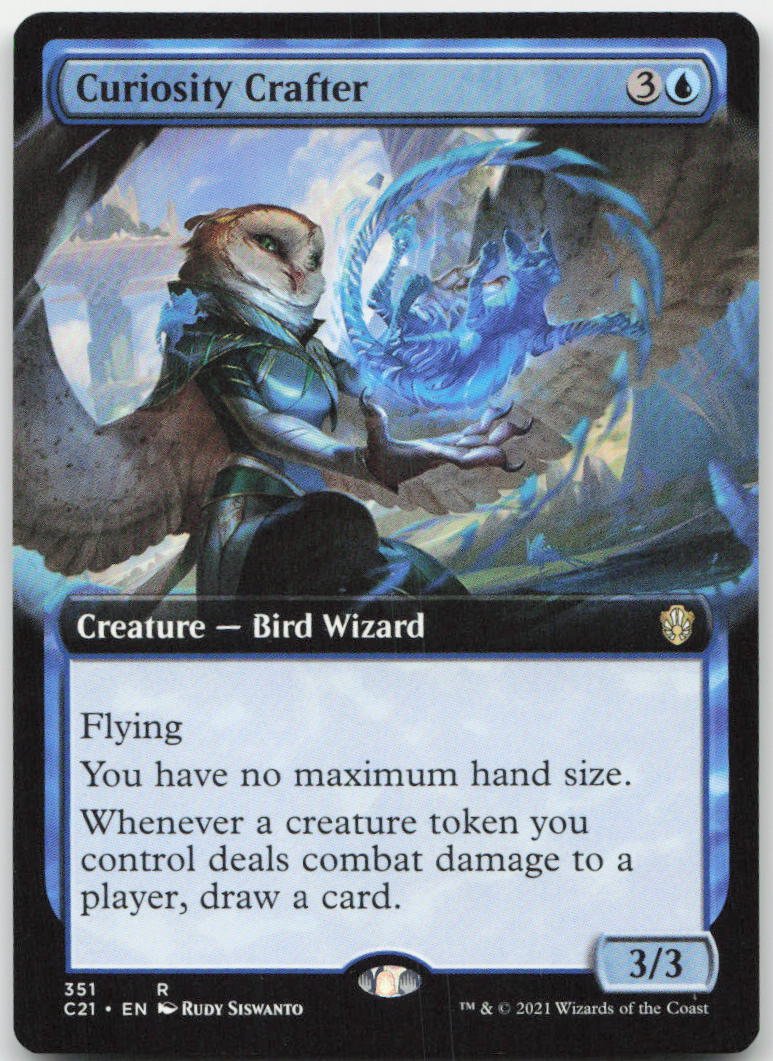 Curiosity Crafter (Extended Art) R Commander 2021 351 NM