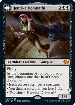 Henrika Domnathi 119 Mythic Innistrad: Crimson Vow NM/M