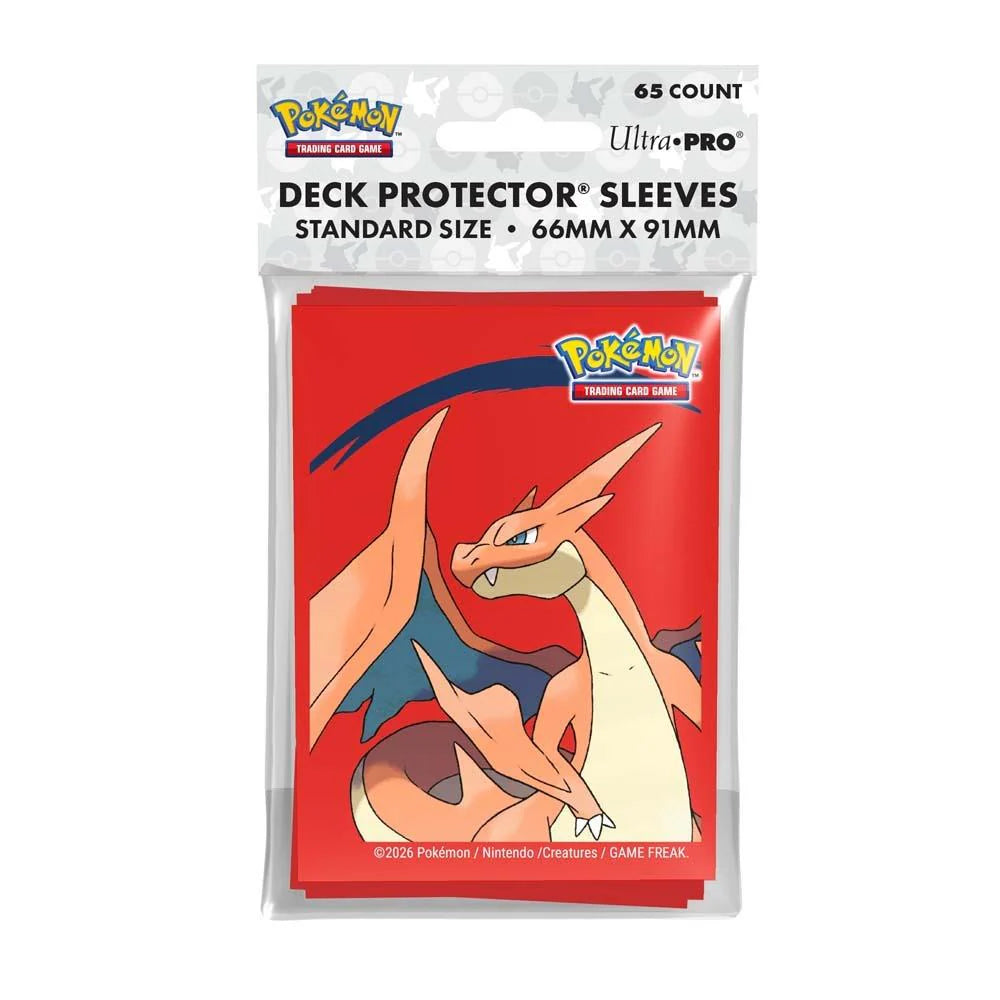 Pokemon Mega Charizard Y 65ct Deck Protector Sleeves