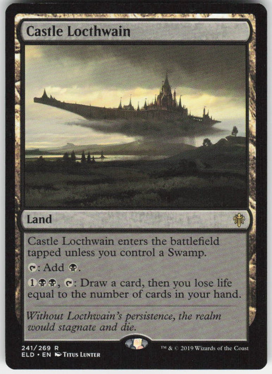 Castle Locthwain R Throne of Eldraine 241 NM