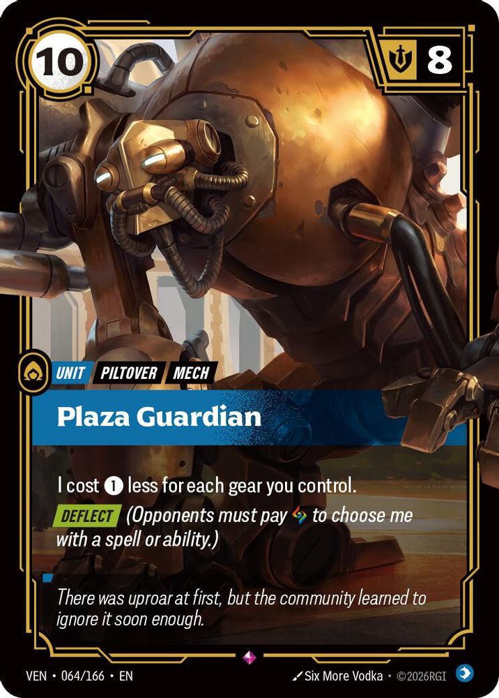 Plaza Guardian 064/166 Rare Vendetta NM/M