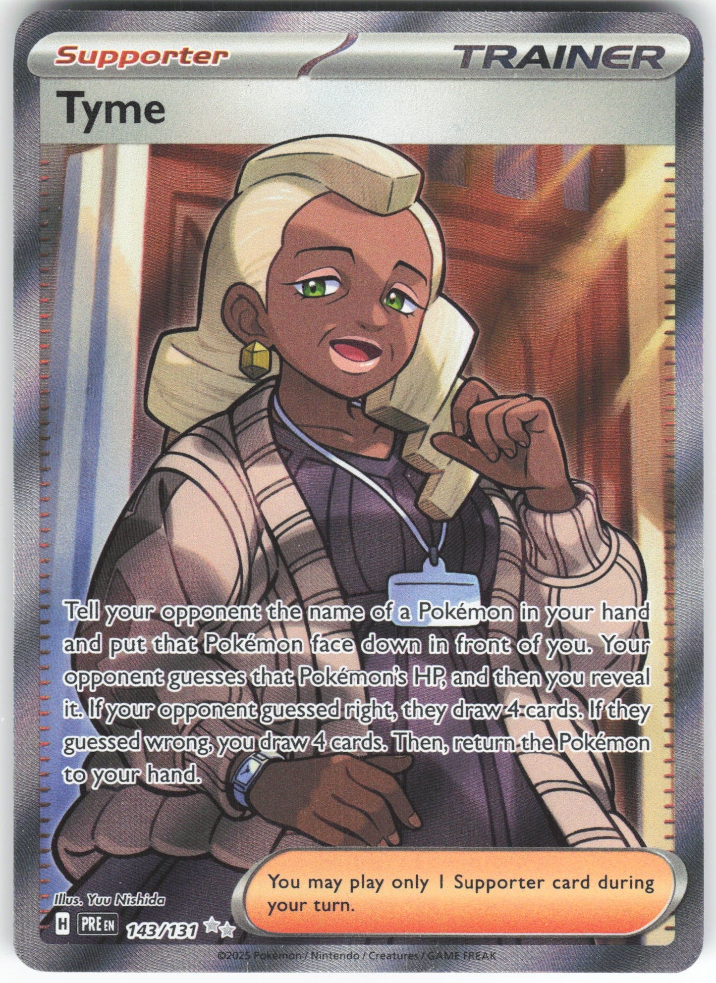 Tyme Ultra Rare SV: Prismatic Evolutions 143/131 NM