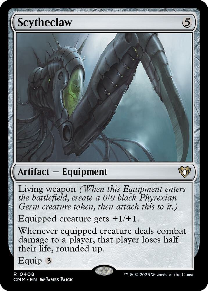 Scytheclaw 408 Rare Commander Masters NM/M