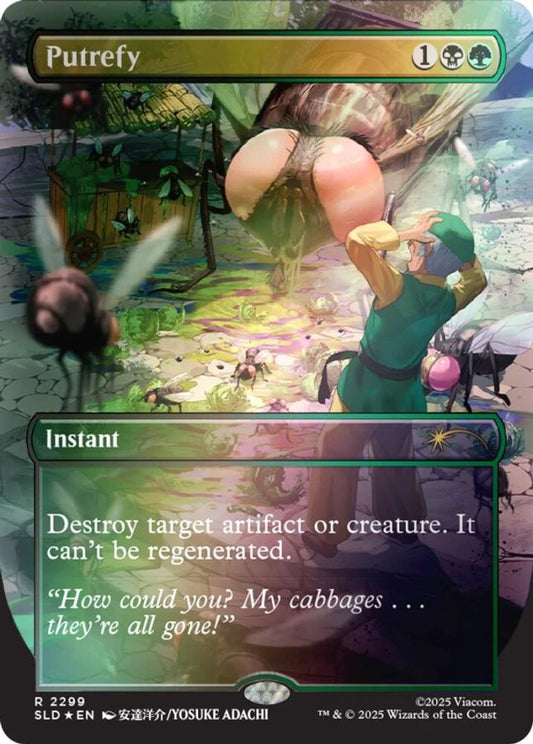 Putrefy (Rainbow Foil) 2299 Rare Secret Lair Drop Series Holo NM/M