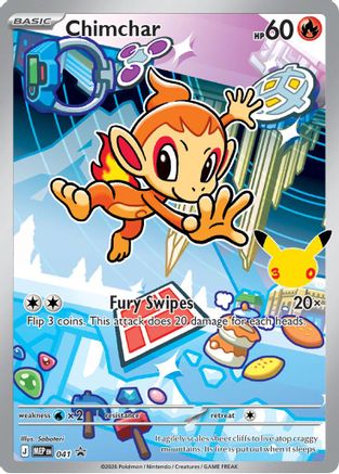 Chimchar 041 Promo ME: Mega Evolution Promo Holo NM/M