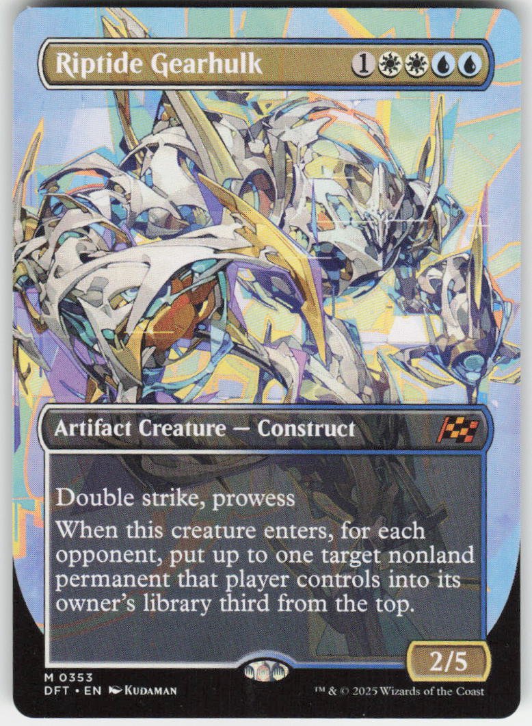 Riptide Gearhulk (Borderless) M Aetherdrift 353 NM