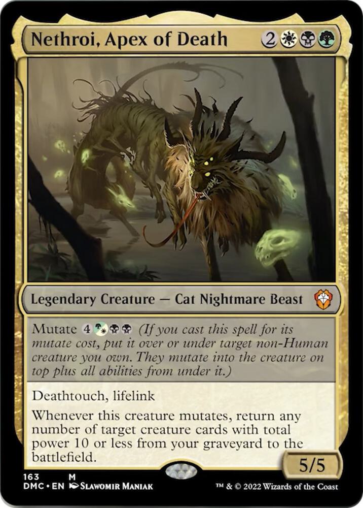 Nethroi, Apex of Death 163 Mythic Commander: Dominaria United NM/M