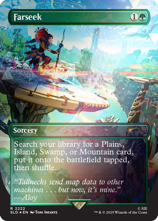 Farseek (Rainbow Foil) 2222 Rare Secret Lair Drop Series Holo NM/M